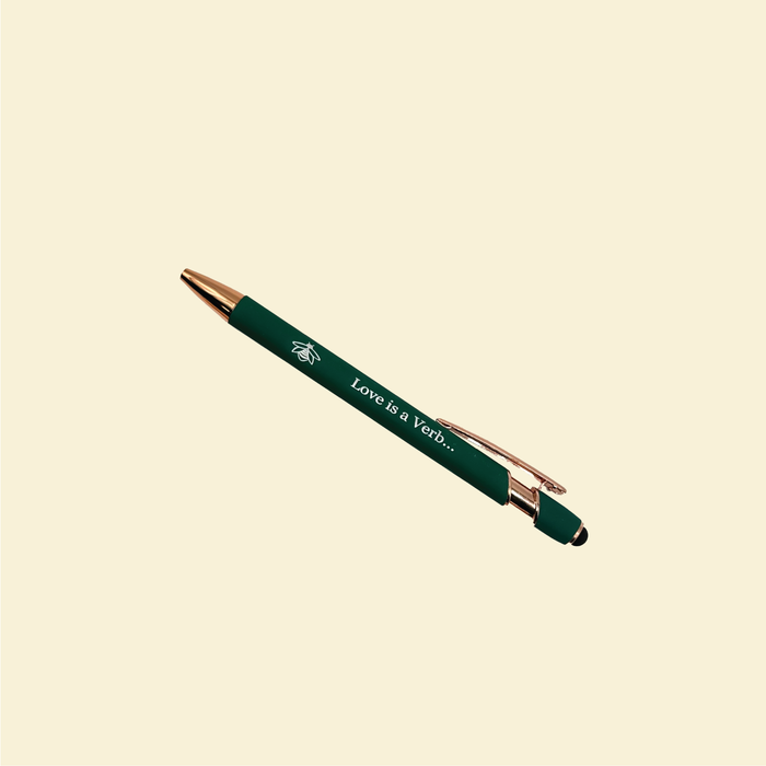 Love is a Verb Pen w/Stylus