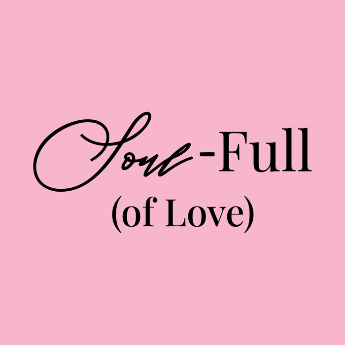"Soul-Full of Love" Side Zipper Crew Sweatshirt (Women's)