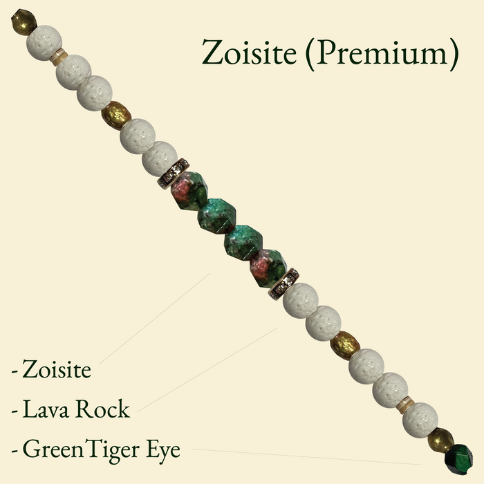 Soul-Transformed & Enlightened Zoisite Bracelet Set