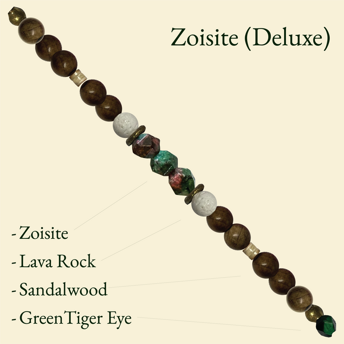 Soul-Transformed & Enlightened Zoisite Bracelet Set