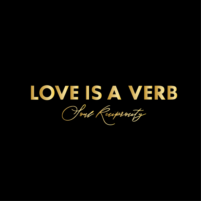 "Love Is A Verb" V-Neck T-shirt (Women's)