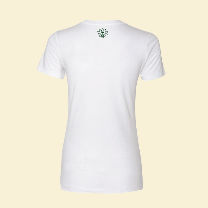 "Love Is A Verb" V-Neck T-shirt (Women's)