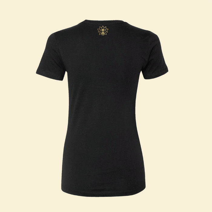 "Love Is A Verb" V-Neck T-shirt (Women's)