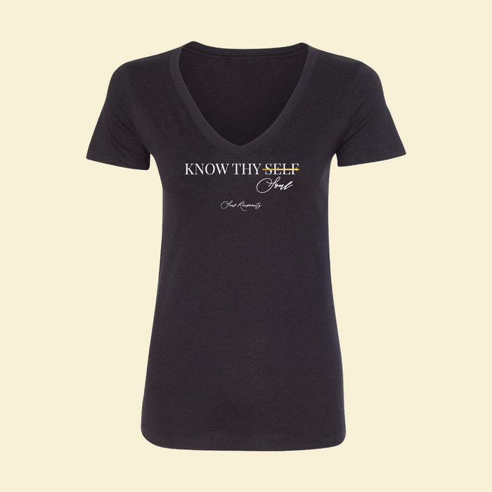 Know Thy Soul V-Neck T-Shirt (Women's)