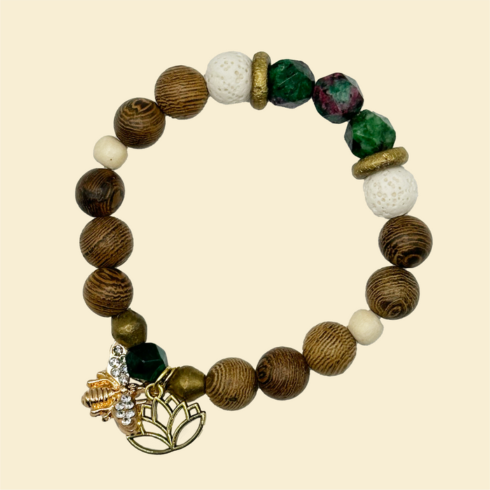 Soul-Transformed & Enlightened Zoisite Bracelet Set