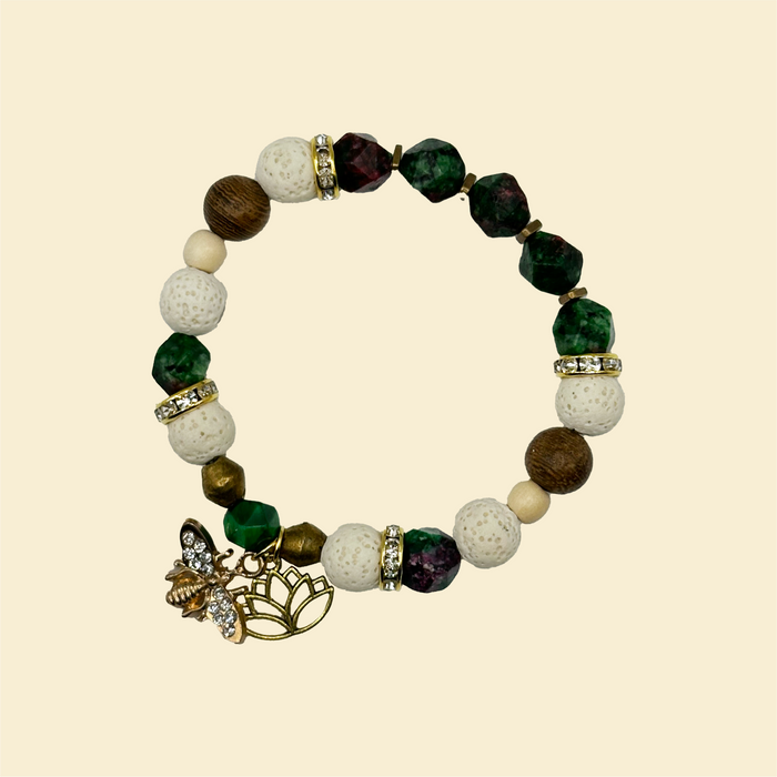 Soul Transformed & Enlightened Zoisite Bracelet (Luxe)