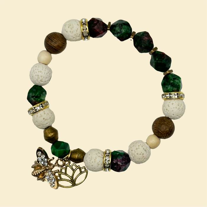 Soul-Transformed & Enlightened Zoisite Bracelet Set